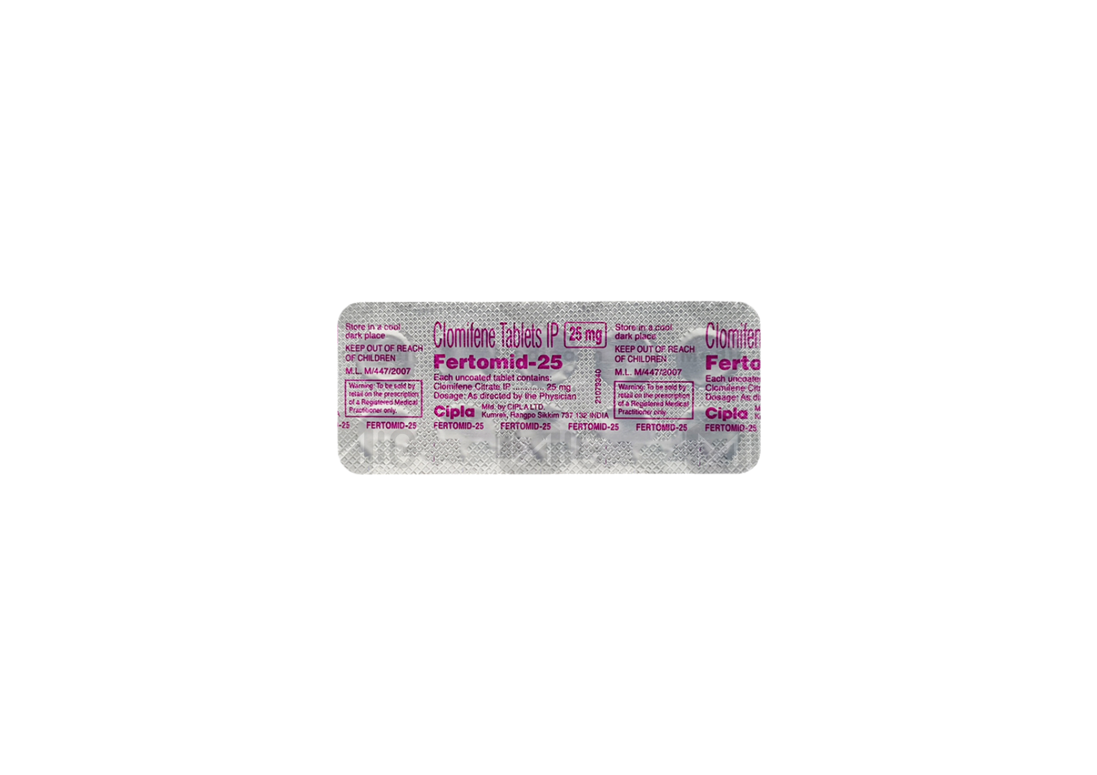 FERTOMID 25MG